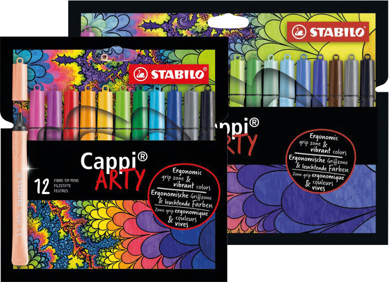 STABILO Filzstifte, Strichbreite 1 mm, 12 Farben