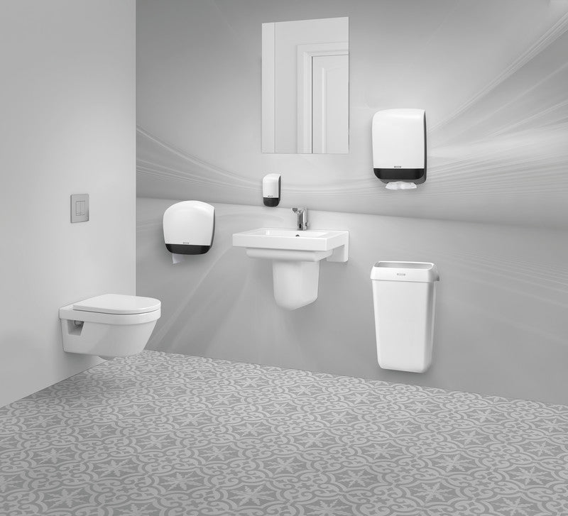 Katrin Seifenkartusche – Kunststoff, weiss, schaumig, 500 ml, für Katrin Touchfree Seifenspender