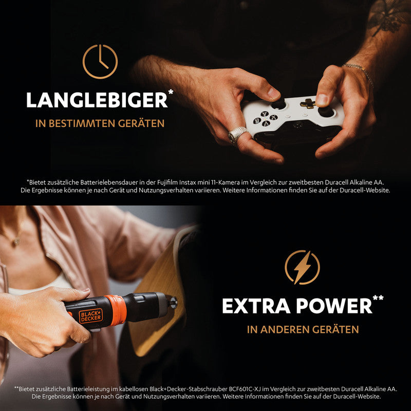 Duracell AAA Akku 1,5 V Alkaline