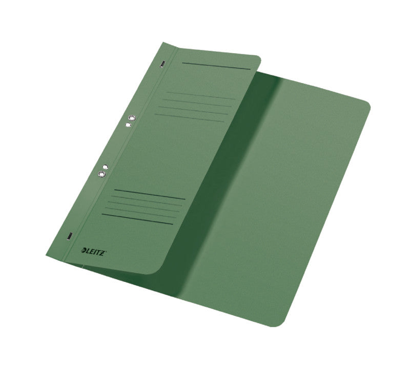 Leitz Schnellhefter – A4, Karton, Rot, Beschriftungslinien, 250 g/m²