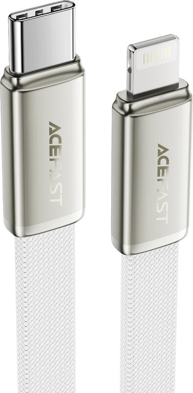 Acefast USB-C auf Lightning Kabel – 1,2 m – PD 30 W – Weiss