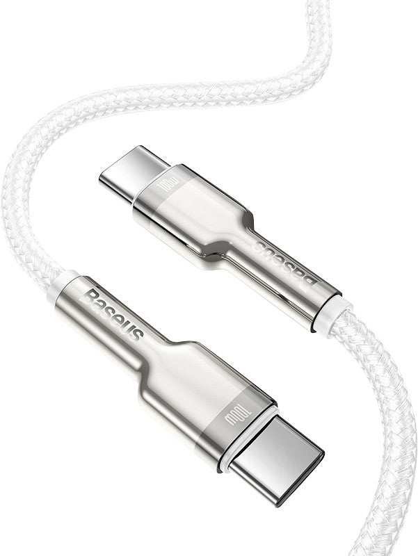 Baseus USB-Kabel, USB-C zu USB-C, 1 m, USB 2.0, für Geräte mit USB-C-Buchse