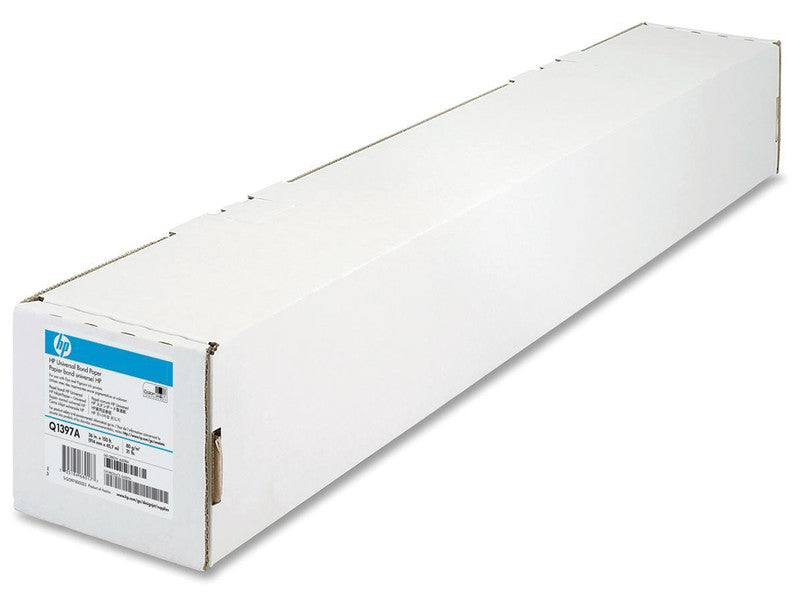 HP Mattes Plotterpapier – 24" × 45,7 m, 80 g/m², weiss – für HP DesignJet 111 Serie, T7100, Z3100 Photo und andere