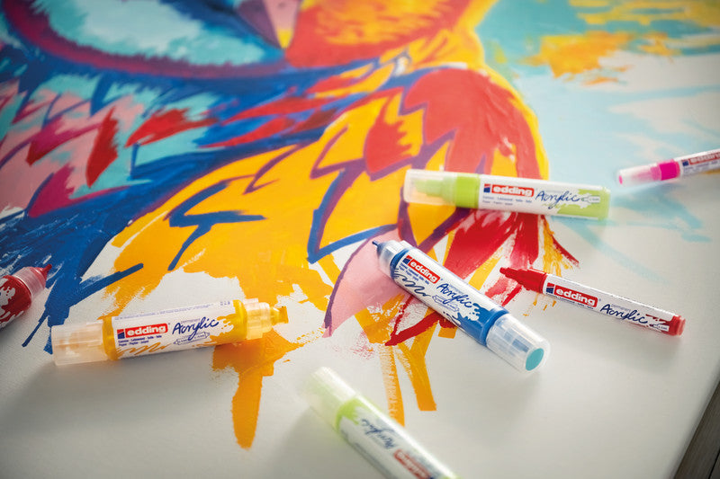 Edding Acrylmarker für Acrylbilder – Enzianblau