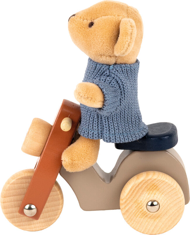 Egmont Plüschtier Bär Alex auf Vespa – 12 cm – mehrfarbig – ab 1 Jahr