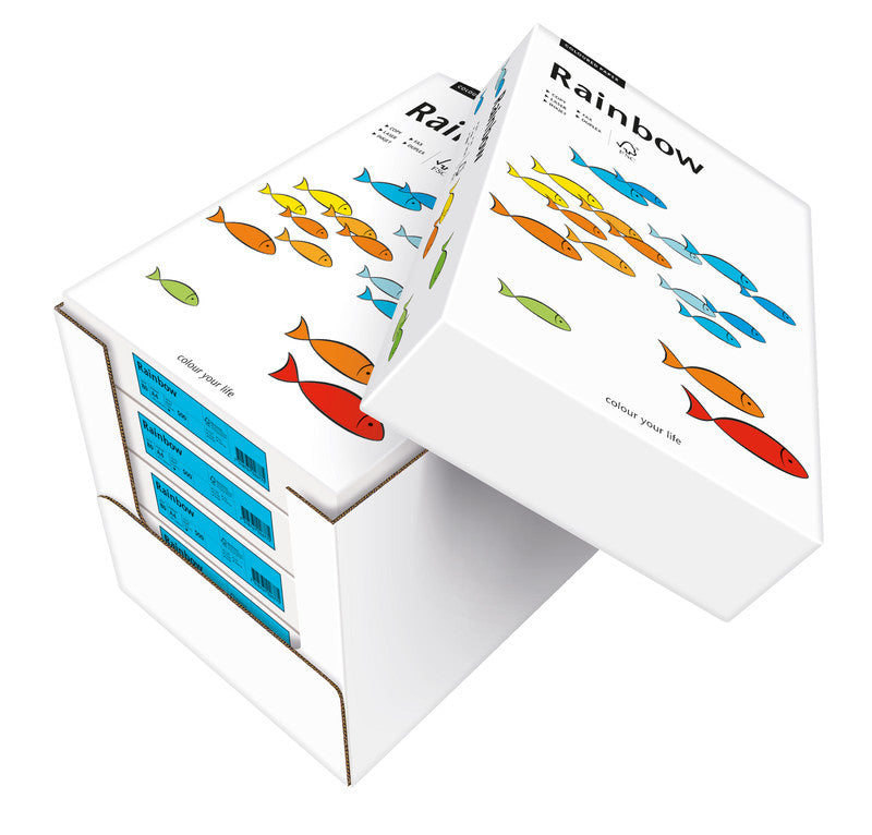 Scaldia Kopierpapier – A4, 80 g/m², Blau – für Inkjet/Laser/Kopierer – FSC – 500 Blatt