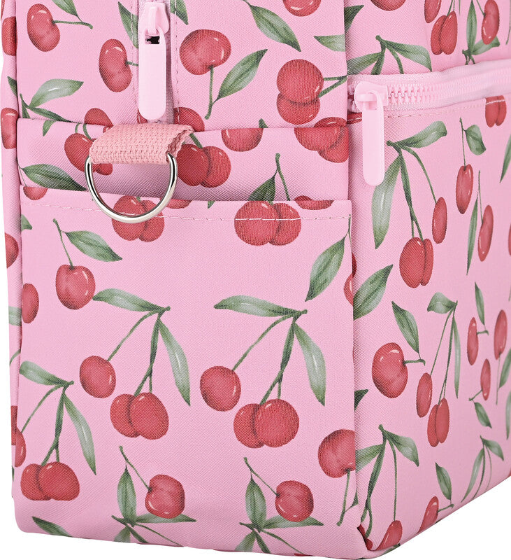 Estia Lunchtasche – 7,6 l – isoliert – Cherry Rose – mehrfarbig – Baumwolle – 200 × 270 × 140 mm