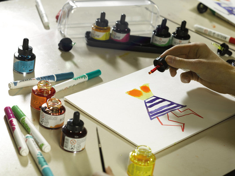 Talens Gouache – Set – 10 Farben, 10 × 30 ml