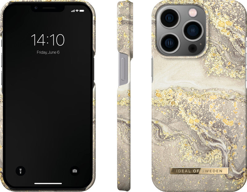 Ideal of Sweden – Backcover – für Apple iPhone 13 Pro – Sparkle Greige Marble