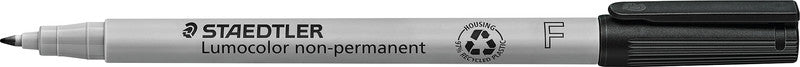 Staedtler Non-Permanent-Marker Lumocolor – fein 0,6 mm – sortiert – 6er-Set – nachfüllbar