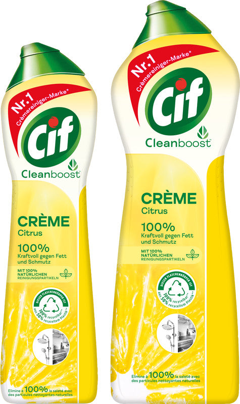 Cif Allzweckreiniger Crème Zitrone – 750 ml