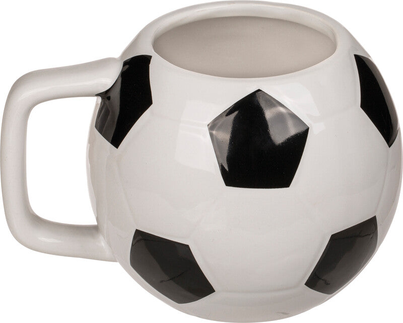 Out oft the blue Out of the Blue Tasse – 500 ml, Ø 12,0 cm, H 9,0 cm, Dolomit, Schwarz/Weiss