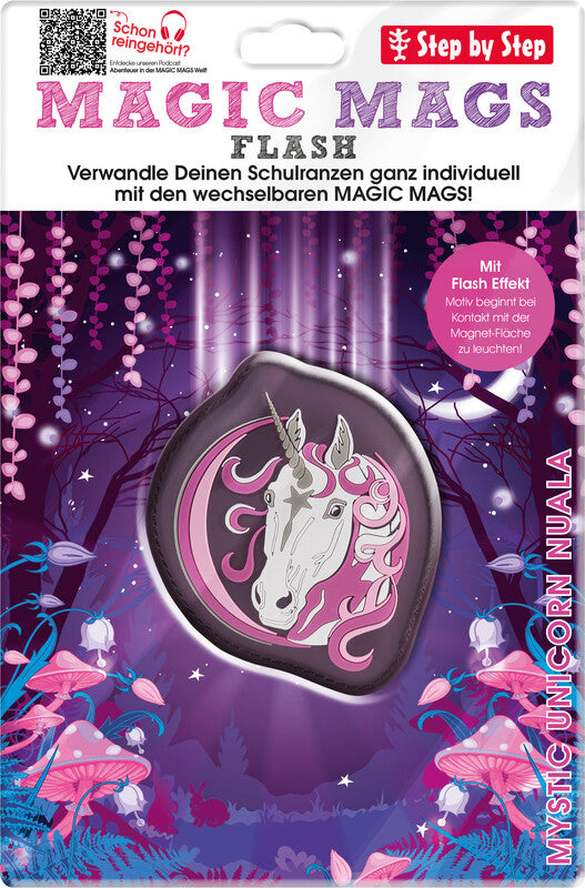 Step by Step Magic Mags Flash Magnet-Applikation – Mystic Unicorn Nuala – für Cloud, Space, 2in1 Plus und andere