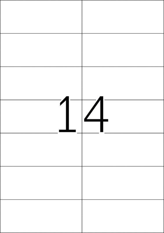 HERMA 4557 – Etiketten A4 105 × 42 mm – Papier, matt, rot – permanent haftend – Laser/Inkjet – 100 Blätter