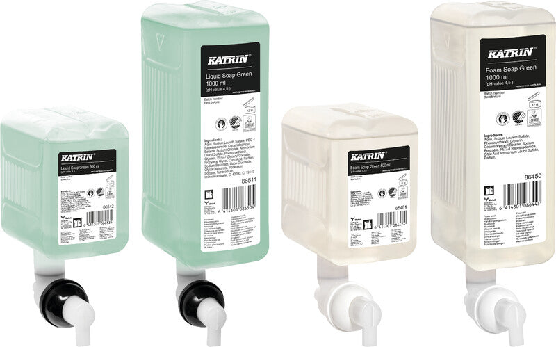 Katrin Flüssigseife Nachfüllung – 1'000 ml – Sunny Garden – für Inclusive