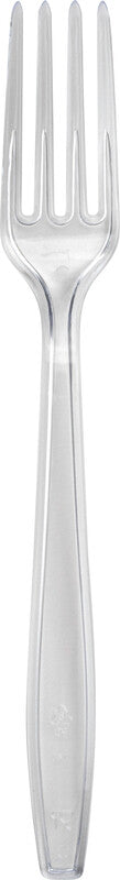 Noname Gabel PS – 19 cm, transparent, 50 Stück