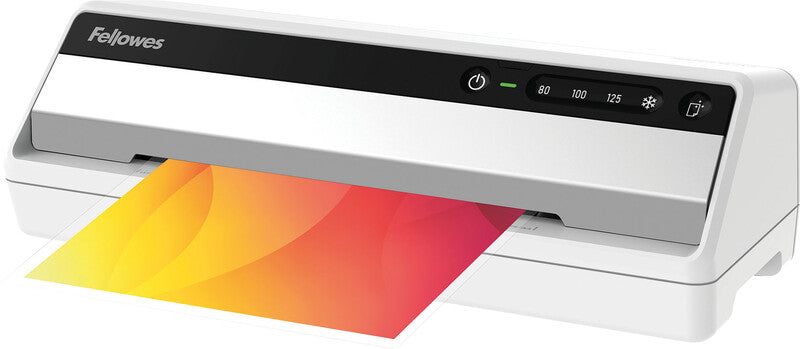 Fellowes Saturn 3i Laminiergerät A4 – 2-Rollen, 75–125 µm, Kaltlamination, Aufheizzeit 1 Min., 500 mm/min