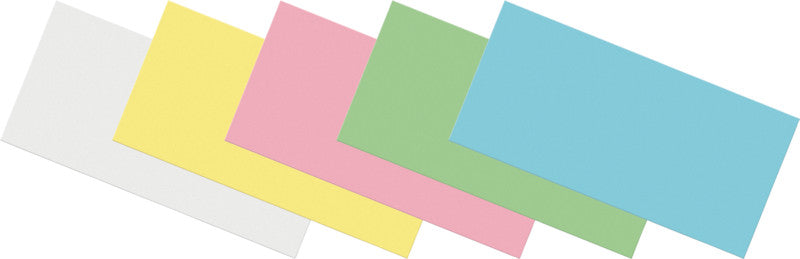 Legamaster Moderationskarten – für 95 × 200 mm quer – 500 Stück, Papier, rosa