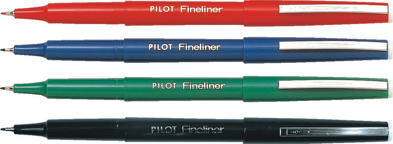 Pilot Fineliner 0,4 mm – rot