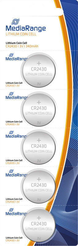 MediaRange CR2430 Akku 3 V 340 mAh 1,02 Wh