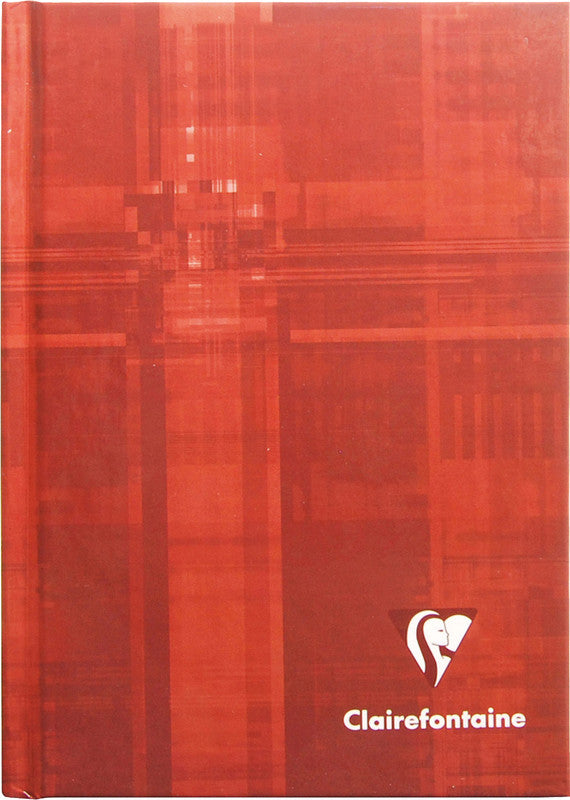 Clairefontaine Notizbuch A6, kariert, Buchbindung, Hardcover, 192 Seiten, 90 g/m² – farbig sortiert