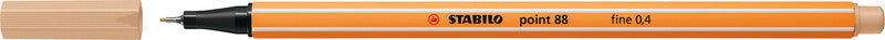 Stabilo Point 88 Fineliner – 12er-Set 0,4 mm – 12 Farben, sortiert