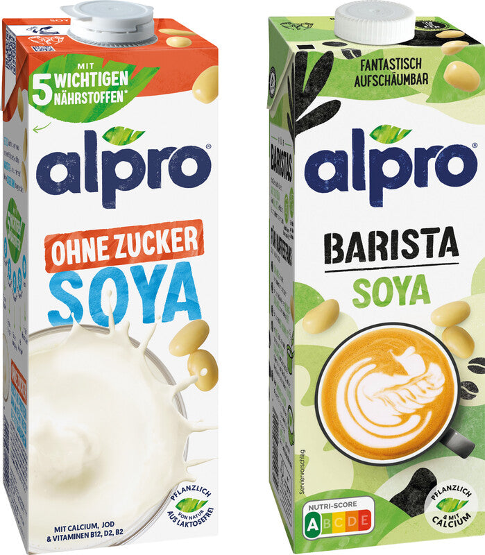 Alpro Sojadrink UHT, ohne Zucker – 1 l