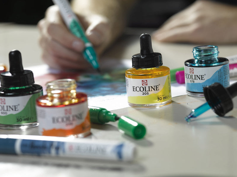Talens Gouache – Set – 10 Farben, 10 × 30 ml
