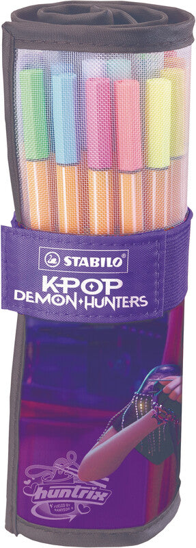 STABILO point 88 Fineliner Set – 25 Stk., 0,4 mm, 25 Farben