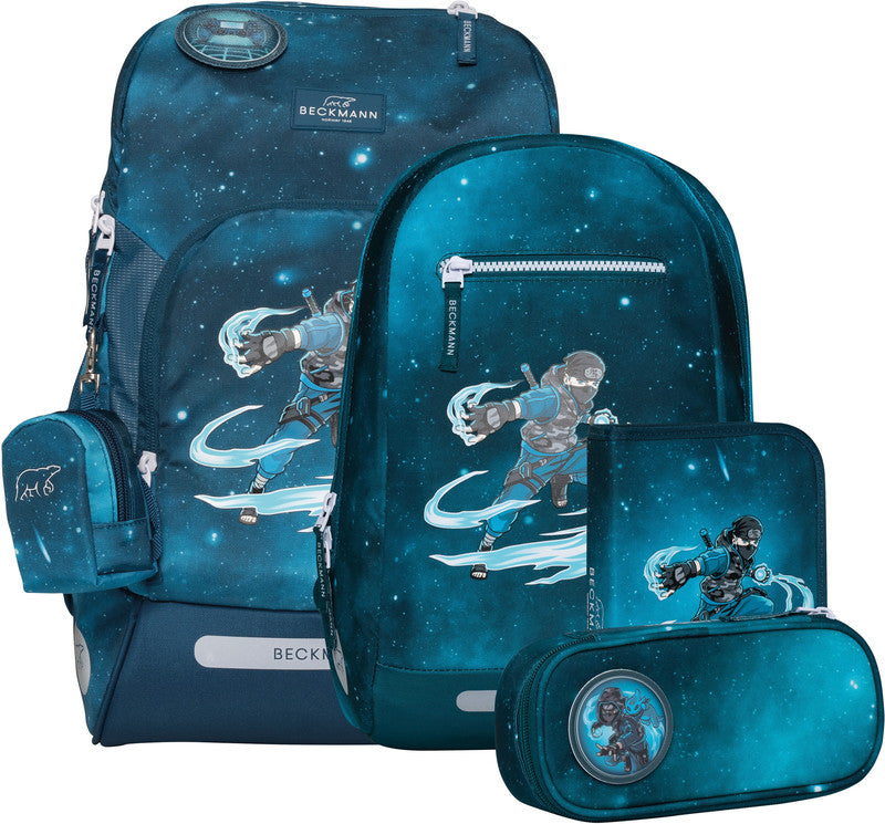 Beckmann Schulrucksack – Active Air Flx – 6-teilig – Ninja Master