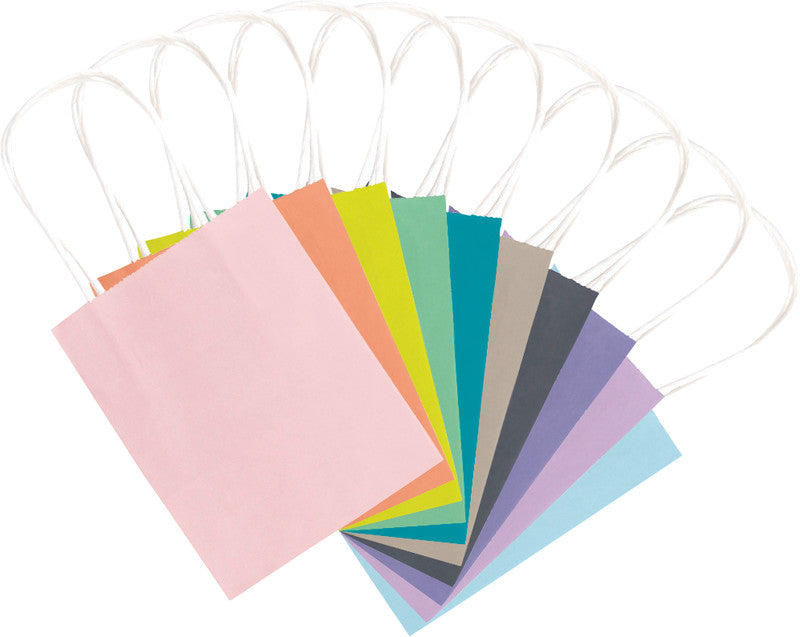 Folia Tragetasche – Papier – 120 × 150 × 55 mm – 10 Stk., sortiert