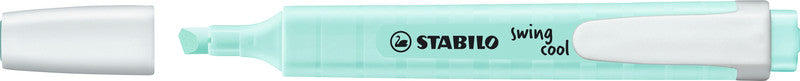 STABILO swing cool Pastel Edition Textmarker türkis – Keilspitze, 1–4 mm