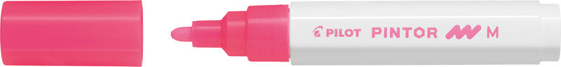 Pilot Pigment-Marker Pintor – Rundspitze 1,5-2,2 mm – Neonpink – Deckend