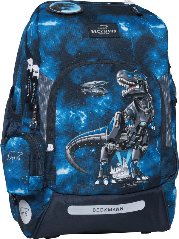 Beckmann Schulrucksack-Set – 6-teilig – Tech Rex