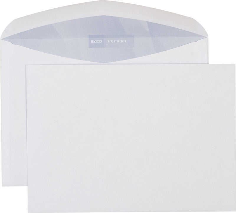 Elco Couvert C5, ohne Fenster, gummiert, hochweiss, 100 g/m², mit Innendruck – 500 Stk.