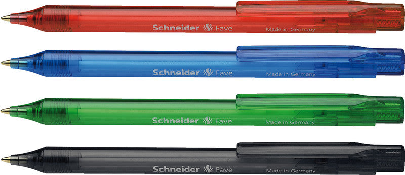 Schneider Schreibgeräte Schneider Kugelschreiber – Schwarz, Kunststoff