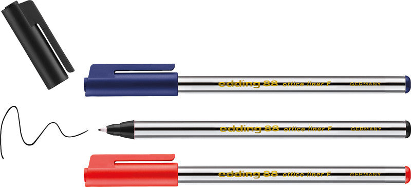 Edding Office 88 Fineliner 0,6 mm – blau