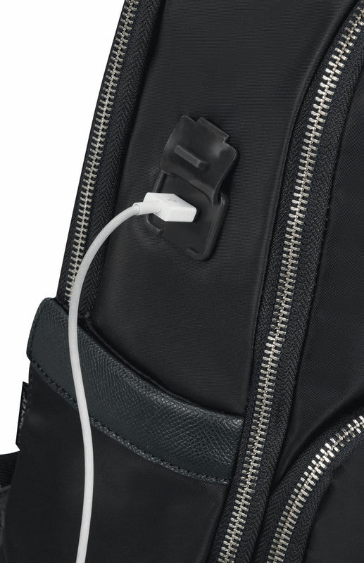 Samsonite Karissa Biz 2.0 – Notebook-Rucksack – für 14,1" Notebook, 14 l, Nylon, Schwarz