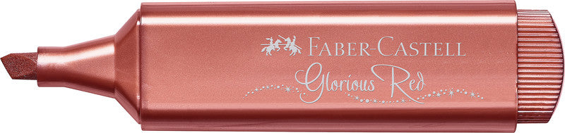 Faber-Castell Textliner 46 Metallic Rot Textmarker