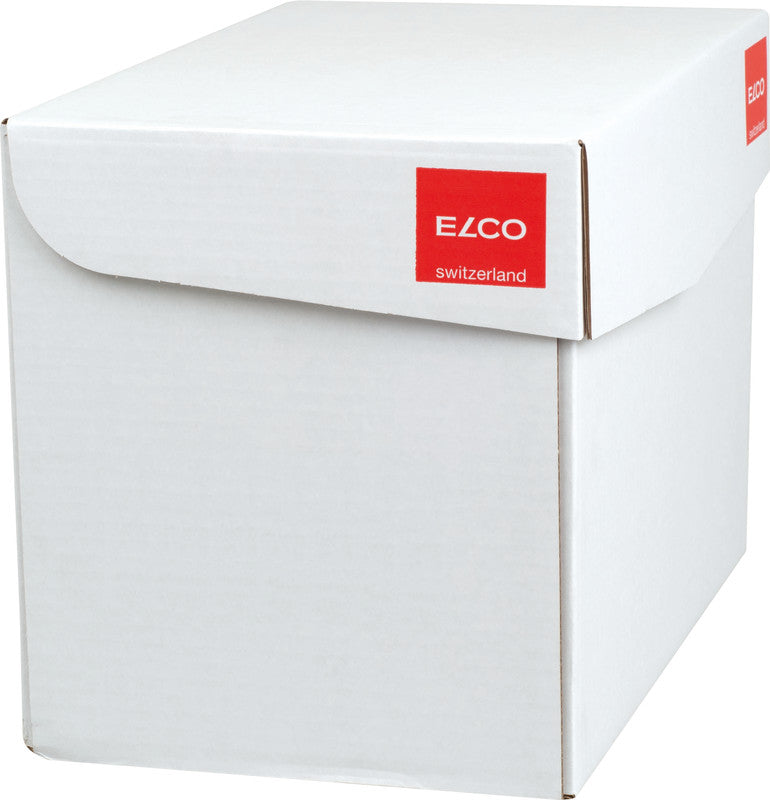 Elco Couvert C4, Fenster links, selbstklebend, weiss, 120 g/m², mit Innendruck – 250 Stk.