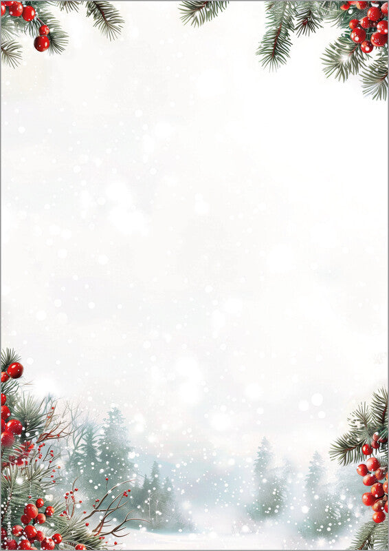 Sigel Schreib-/Motivpapier Scandinavian Snow – A4 – 90 g/m² – FSC – für Kopierer, Laser-/Inkjetdrucker – Pack à 100