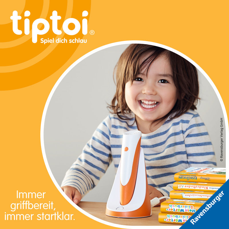 Ravensburger tiptoi Ladestation (4. Gen.) – magnetisch, WLAN – für tiptoi Stift (4. Gen.)