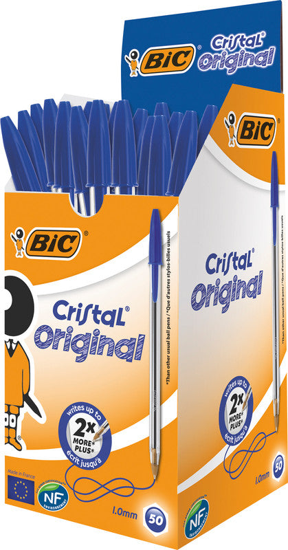 BIC Kugelschreiber – Transparent, Kunststoff