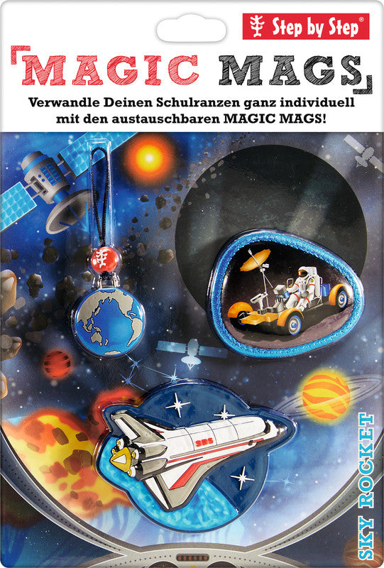 Step by Step Magic Mags Zubehörset – 3-teilig – Sky Rocket Rico – für Cloud, Space, 2in1 Plus und andere