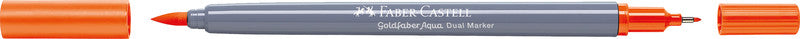 Faber-Castell Brush Pen – Pinselspitze, Finelinerspitze – sortiert – 6er-Set – wasservermalbar