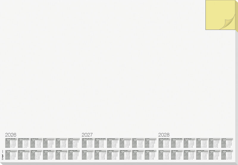 Sigel Schreibunterlage Memo – mehrsprachig – 595 × 410 mm – Papier