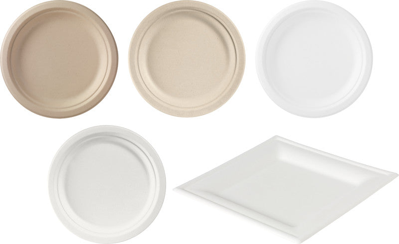 Duni Teller Bagasse – Ø 22 cm, braun, 50 Stück
