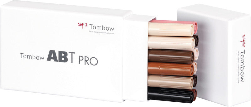 Tombow Filzstifte ABT PRO, 12 Farben