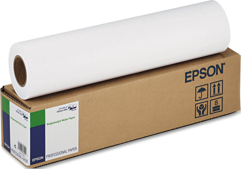 Epson Mattpapierrolle – 17,0" × 40 m, 120 g/m², weiss – für Epson Stylus Pro 7400, 9400, 7800 und andere