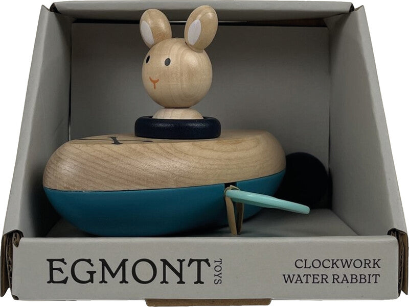 Egmont Aufzieh-Wasserspiel Hase – 13,0 × 11,0 × 7,0 cm – ab 2 Jahren – mehrfarbig